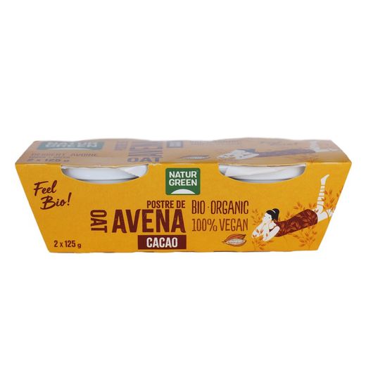 Naturgreen Civada Xocolata 2 X 125 Gr
