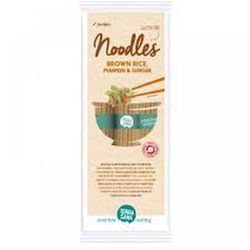 Noodles De Arroz Integral Con Calabaza Y Jengibre