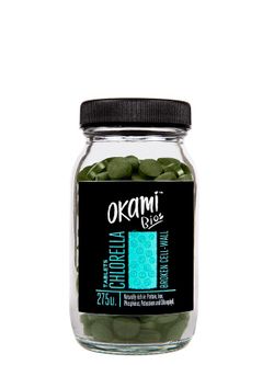 Okami Bio Chlorella En Tabletas 110g (275un)
