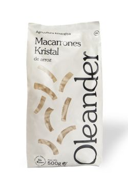 Macarrons Kristal D'Arròs S/G Bio 500gr Oleander