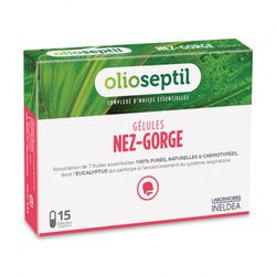Olioseptil Nariz Garganta 15 Capsulas