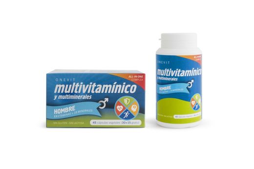 Onevit Multivitaminico Hombre 30+15 Vcaps