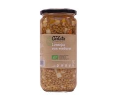 Organics Lentejas Con Verduras 720gr (12 Uds.