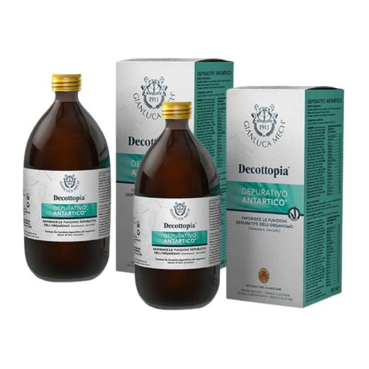 Pack 2 Depurativo Antartico 500ml Decottopia Gianluca Mech