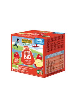 Pack 8 Smoothies De Manzana Y Fresa 720 Gr