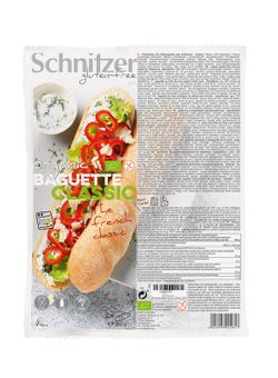 Pan Baguette Clasico S/G Schnitzer 360 G