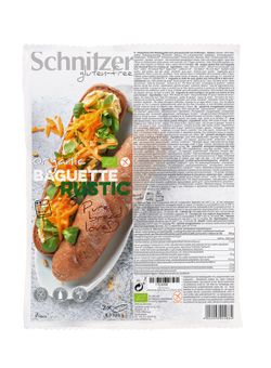 Pan Baguette Rustico S/G Schnitzer 320 G