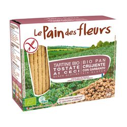 Pan De Flores Con Garbanzos Sin Gluten Bio 150 Gr