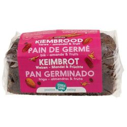 Pan Germinado De Trigo Frutas & Almendras 400 G