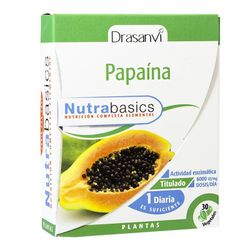 Papaina 30 Caps Nutrabasicos