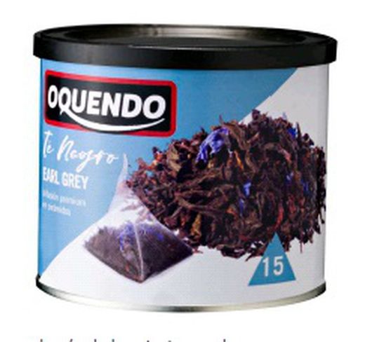 Piramide Lata  Bio Te Negro Earl Grey