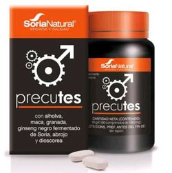 Precutes Potenciador Sexual 60 Comprimidos Soria Natural
