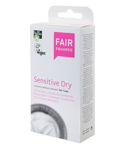 Preservativos Fair Squared Sensitive Dry 10 Uds