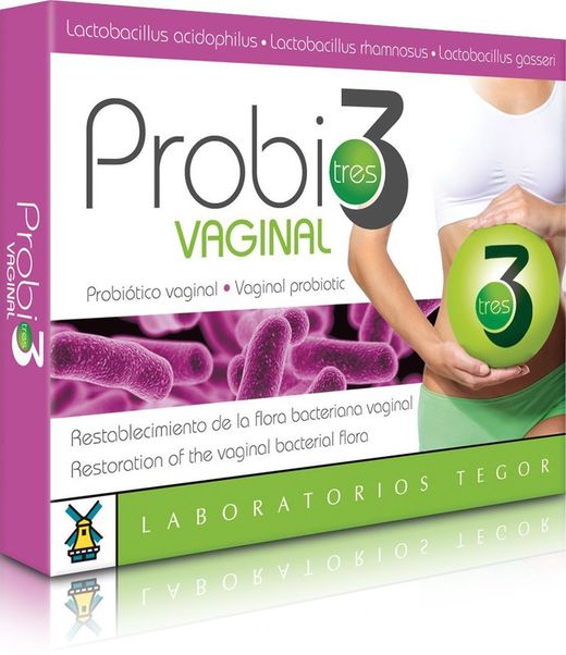 Probio 3 AH Vaginal 10 Óvulos con Aplicador Tegor