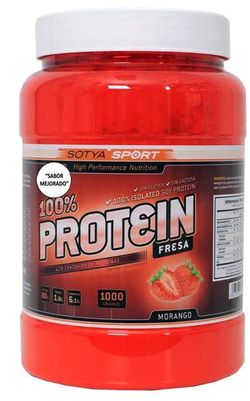 Proteina Soja 100 % Fresa 1000 Gr
