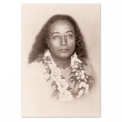 Paramahansa Yogananda Último Cumpleaños, Sepia 12,7x17,7cm