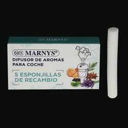 Recambios Difusor Coche 5 Esponjas