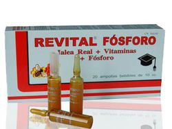 Revital Fosforo 10 Ml X 20 Amps