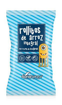 Rollitos De Arroz Con Cacao Y Avellanas