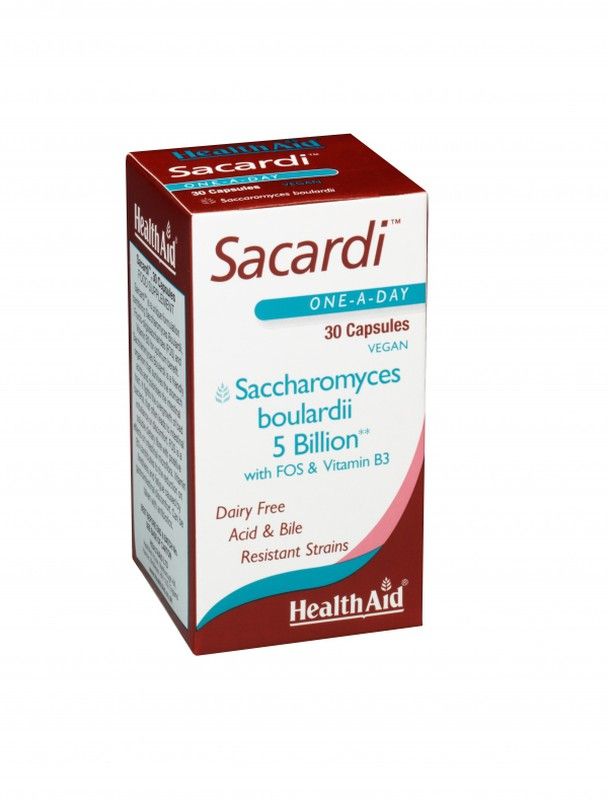 Sacardi 30 Cápsulas Health Aid