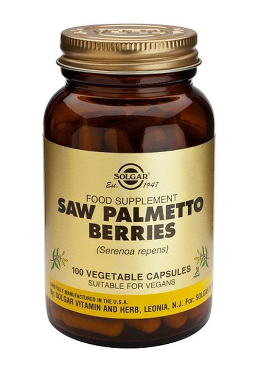 Saw Palmetto Berries 100 Vcaps Solgar