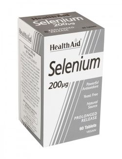 Selenio 200µg 60 Comprimidos Health Aid