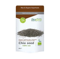 Semilla De Chia Negra Cruda 400 G