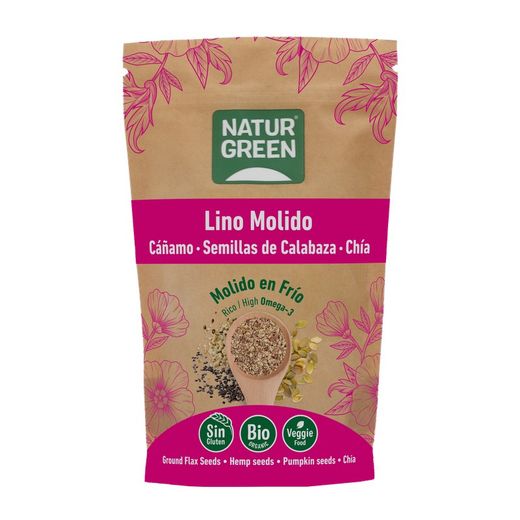 Llavors De Lino, Cañamo, Carabassa I Chia Bio 225