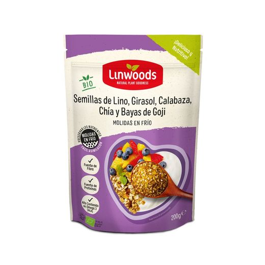 Semillas Lino-Giras-Calab-Chia-Goji Bio 200 Gr