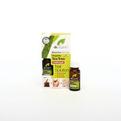 Solució Per a Ungles D'Arbre Del Te 10ml Dr. Organic Hogos, Ungles Trencadisses.