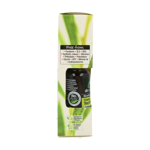 Solució Per a Ungles D'Arbre Del Te 10ml Dr. Organic Hogos, Ungles Trencadisses.