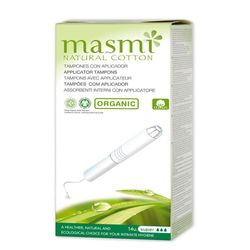Tampones Masmi Natural Cotton Super 14u