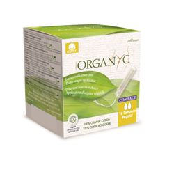 Tampons Regular Aplicador Compact Organyc 16 U