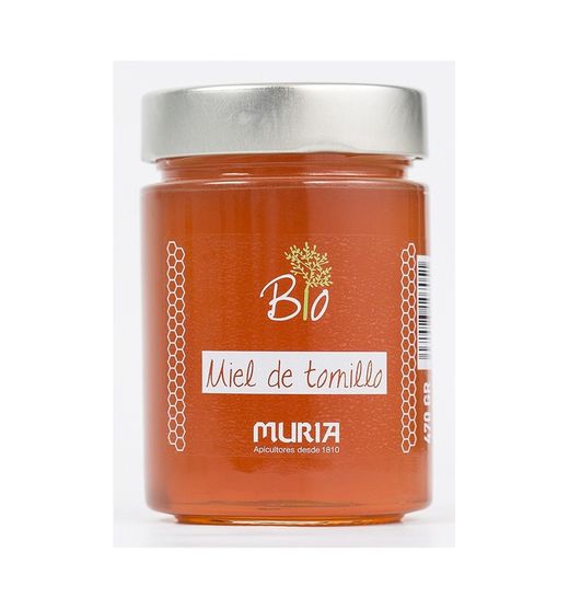 Tarro Miel Tomillo Bio 470 G Muria Bio