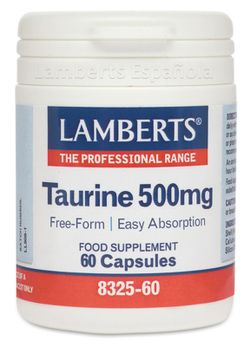 Taurina 500 Mg 60 Caps