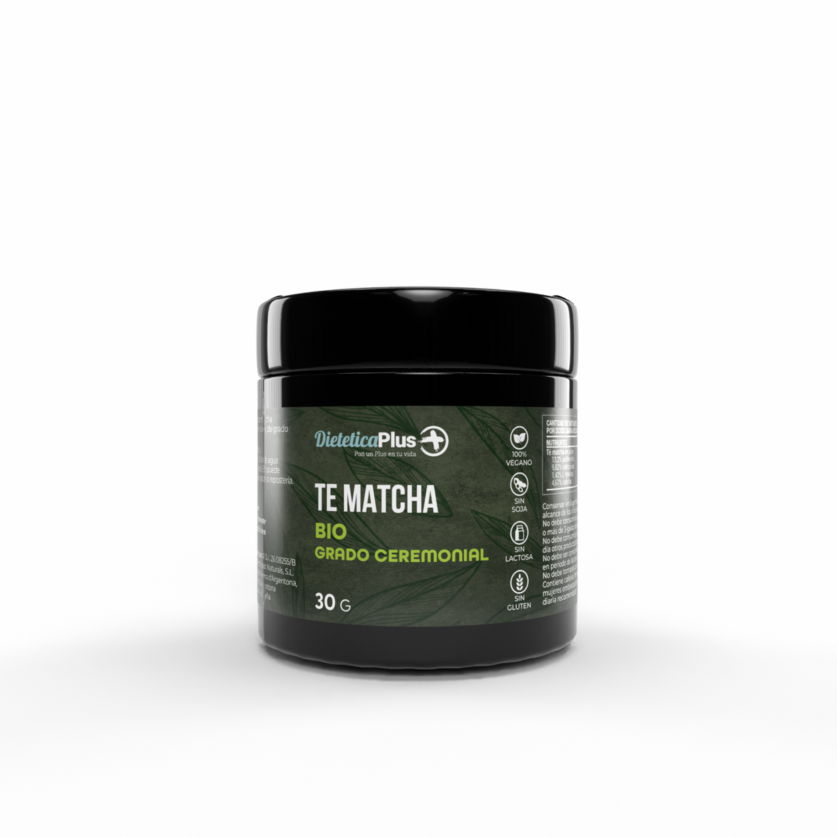 Te Matcha Calidad Ceremonial 30gr Dietética Plus