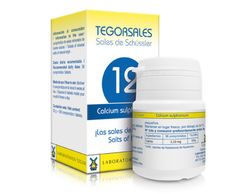 Tegorsales 12 Sulfato De Calcio 350 Comprimidos