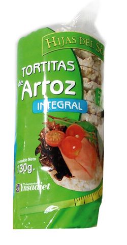 Tortas Arroz Con Sal Integral