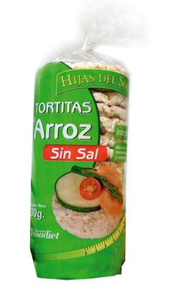 Tortas Arroz Sin Sal