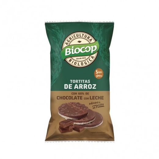 Tortitas Arroz Choco. Leche Biocop 100g