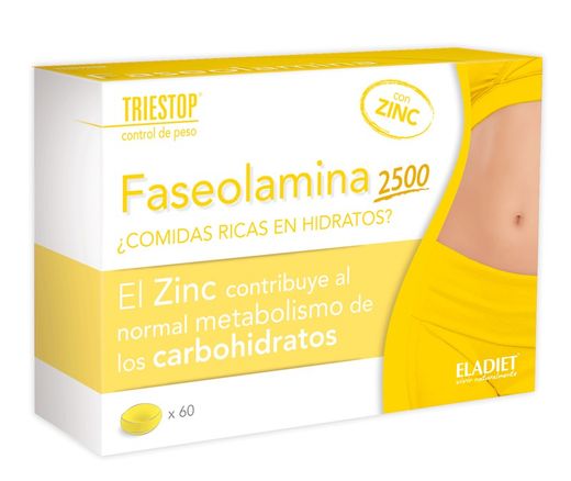Triestop Faseolamina 2500 (Bloq Hidratos)  60 Comp