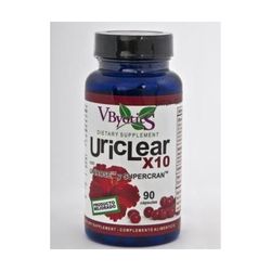 Uriclear X10 Con Utirose Y Supercran  90 Caps.