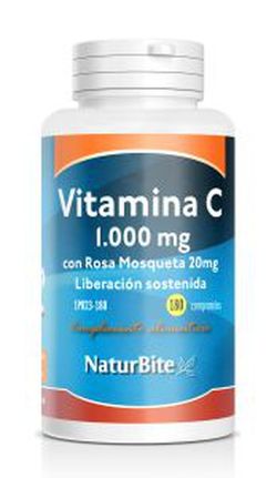 Vit C Con Rosa Mosqueta 20 Mg 180 Tab