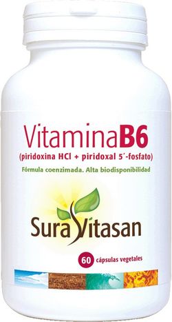 Vitamina B6 60 Capsulas