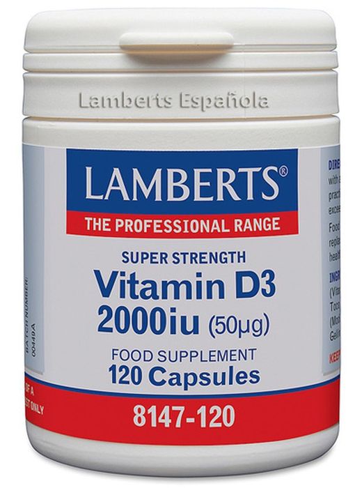 Vitamina D3 2.000 Ui (50 Œg) 120 Cap