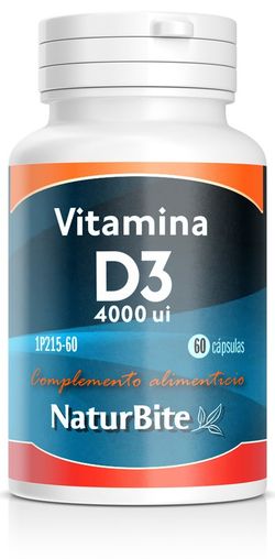 Vitamina D3 4000 Ui 60 Perles