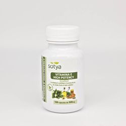 Vitamina E High Potency 500mg 100 Cap