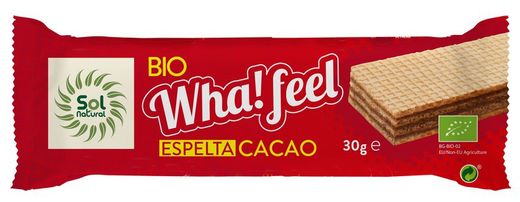 Wha Feel Snack Espelta I Cacau Bio 20x30 G