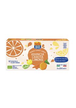 Zumo De Naranja Zanahoria Y Limon Bio 3x200 Ml