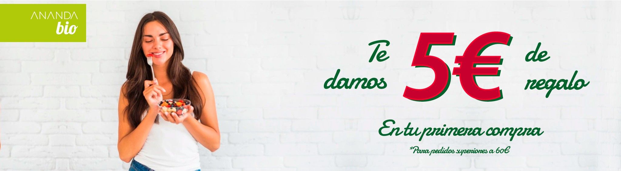 Primera compra 5€ - Naturopatia y dietistas